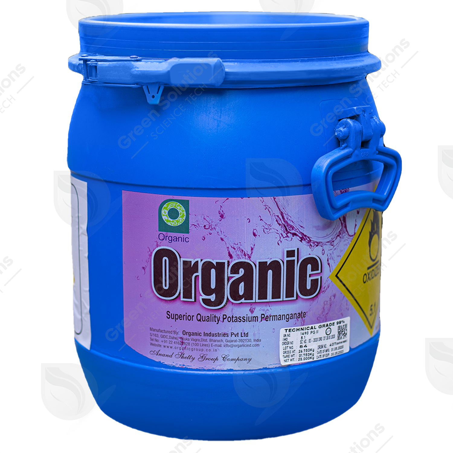 Organic potassium permanganate 25kg